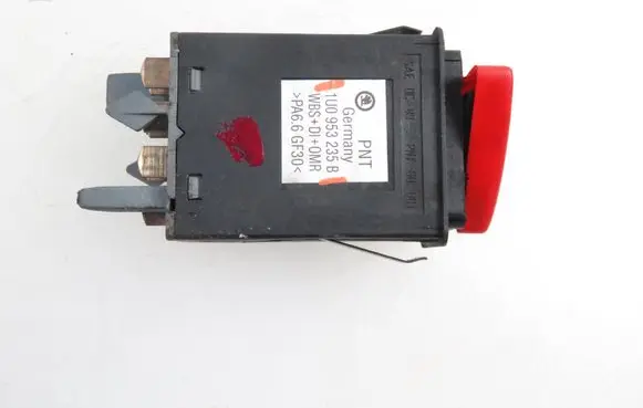Skoda Octavia Mk1 (1U) Hazard light switch 1U0953235B