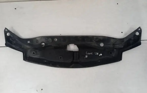 Engine bonnet/hood lock trim molding