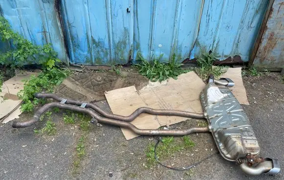 Porsche Cayenne (92A) Muffler/silencer