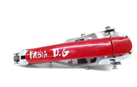 Skoda Fabia Mk2 (5J) Rear door exterior handle 5J0837886C 1Z0839885A