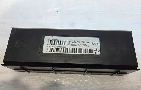 Opel Zafira C Air conditioning/heating control unit 13585586