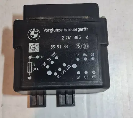 BMW 5 E34 Glow plug pre-heat relay 2241385 899133 899193