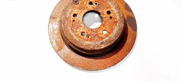 Honda CR-V Rear brake disc neventiliuojamas