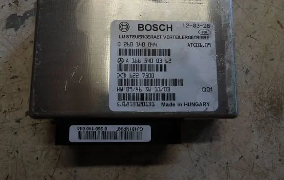 Mercedes-Benz ML W166 Gearbox control unit/module A1665400362 0260140044 6227500