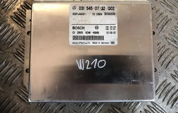 Mercedes-Benz E W210 ESP (stability system) control unit 0315450732 86760199Z0 DKDU39021174