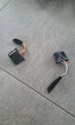 Volkswagen PASSAT B7 Sound system wiring loom 4D0872704A 3C0035454 3C8935453