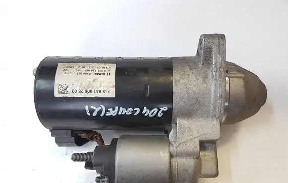 Mercedes-Benz C W204 Starter motor A6519062800 0001139065