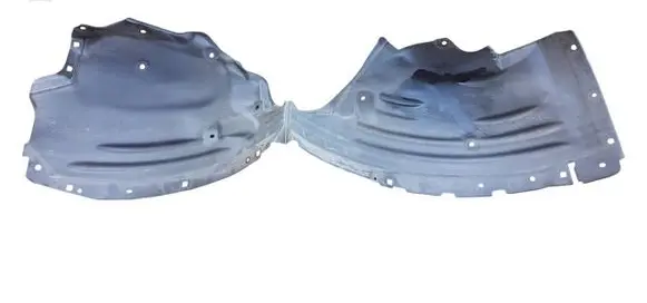 Front wheel arch liner splash guards