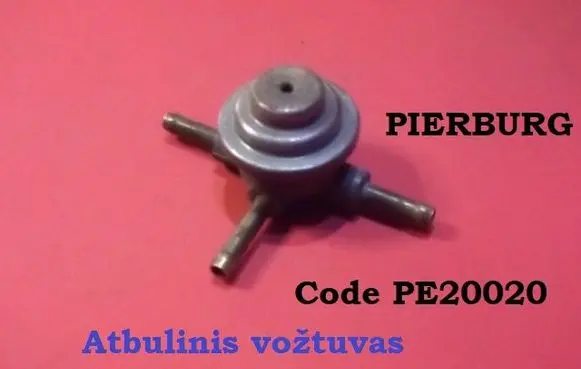 Mercedes-Benz W123 Fuel pressure regulator PE20020