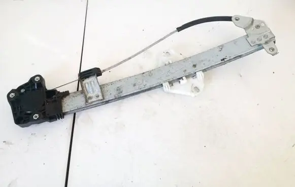 Front door window regulator with motor
