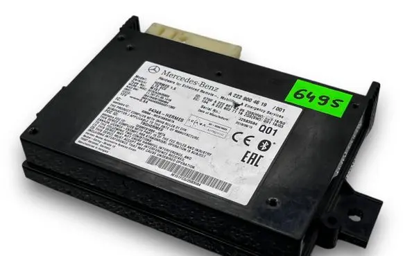Mercedes-Benz S W222 Engine control unit/module ECU 6495 A2229004619
