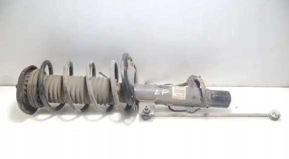 Front shock absorber with coil spring