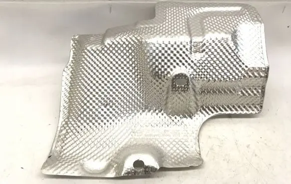 Heat shield in engine bay