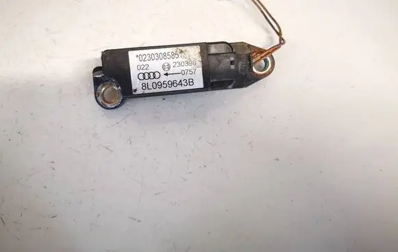 Airbag deployment crash/impact sensor