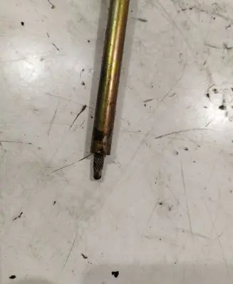 Oil level dip stick