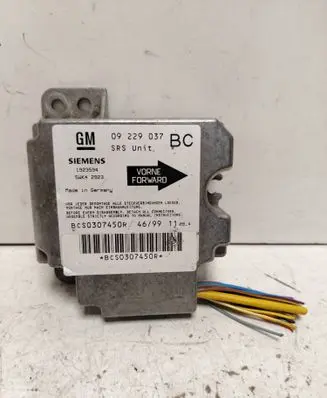 Opel Astra G Airbag control unit/module 09229037 BCS0307450R 1923594