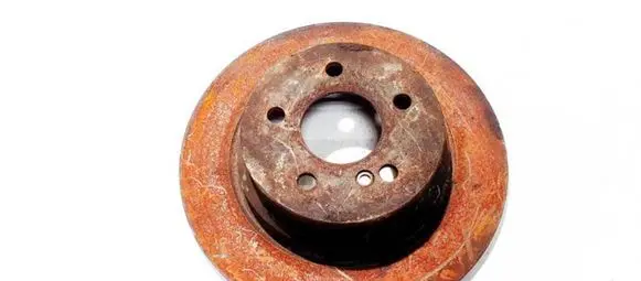 Mercedes-Benz E W211 Rear brake disc neventiliuojamas