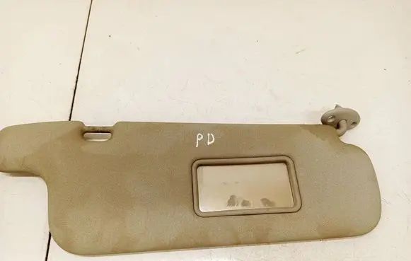 Toyota Yaris Sun visor 