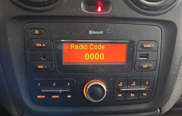 Dacia Dokker Radio/CD/DVD/GPS head unit 281156864R IMPRK1487171
