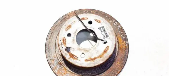 Nissan Tiida C11 Rear brake disc NEVENTILIUOJAMAS