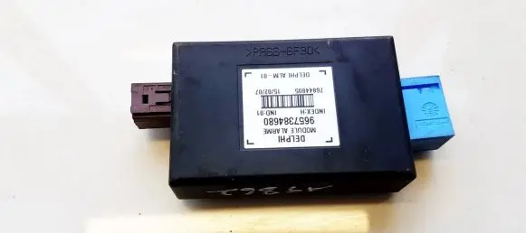 Peugeot 307 Alarm control unit/module 9657384680 76844805