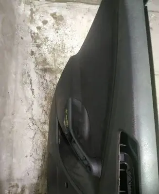 Rear door card panel trim