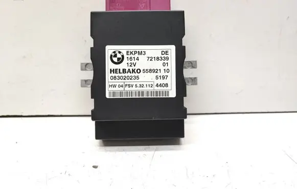 BMW 1 E82 E88 Fuel injection pump control unit/module 7218339 16147218339