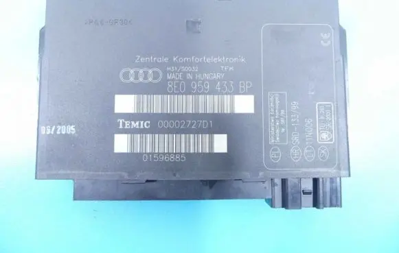 Audi A4 S4 B7 8E 8H Central body control module 8E0959433BP IMPRK1089312
