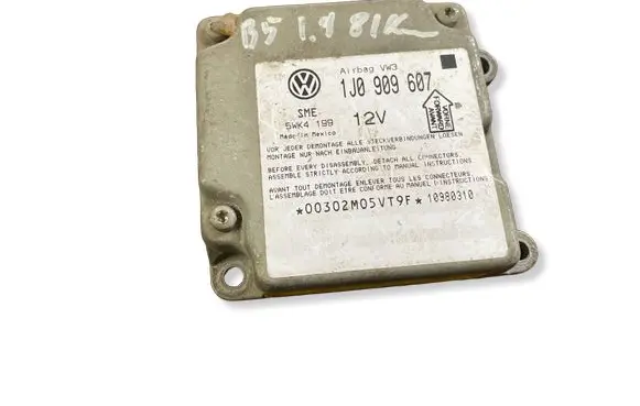 Volkswagen PASSAT B5 Airbag control unit/module 1J0909607