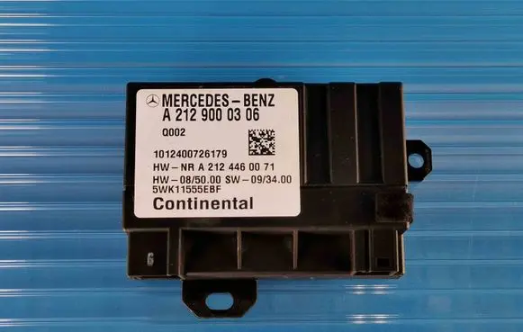 Mercedes-Benz E W212 Fuel injection pump control unit/module 1012400726179 A2129000306