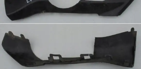Ford Fiesta Rear bumper trim bar molding 8V51-14A075-AB
