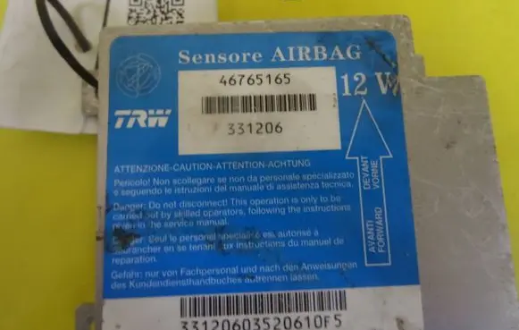 Fiat Palio Airbag control unit/module 46765165 331206