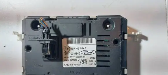 Ford B-MAX Screen/display/small screen ET7T18B955BD B7000V102035
