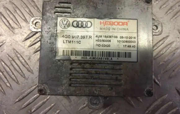 Audi A6 S6 C7 4G Headlight ballast module Xenon 4G0907397R
