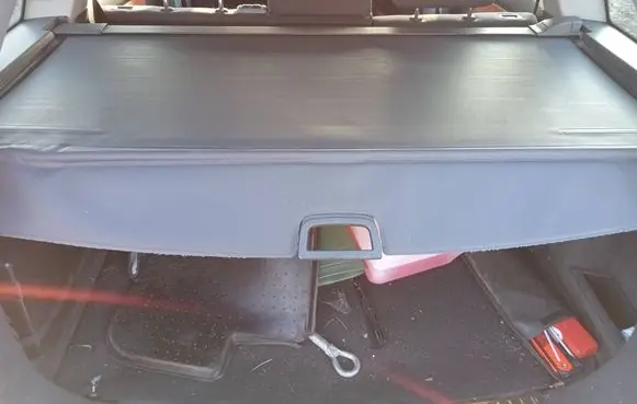 Vauxhall Astra H Parcel shelf load cover 000