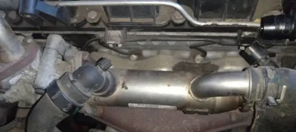 Citroen C5 EGR valve cooler 9645689780 875816W