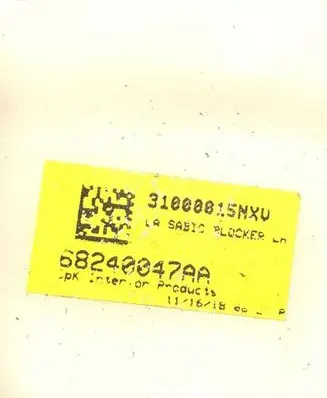 Dodge Challenger Other interior part 68240047AA 31000015NXV