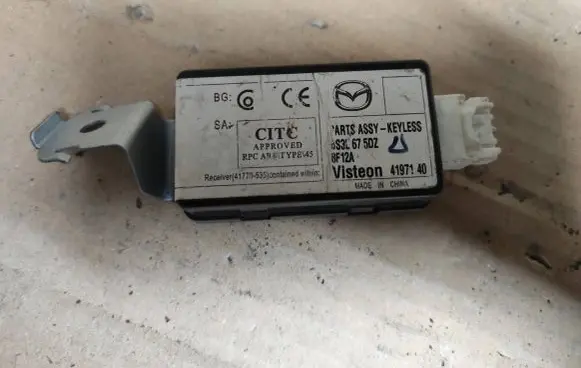 Mazda 3 I Keyless (KESSY) go control unit/module BS3L675DZ 4197140