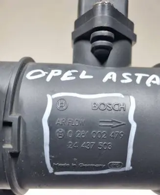 Opel Astra G Mass air flow meter 0281002479 24437503