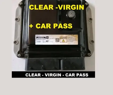 Opel Astra H Engine control unit/module 8981330290 98133029 MB2758009801