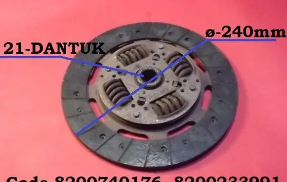 Renault Master II Clutch pressure plate 8200740176 8200233991