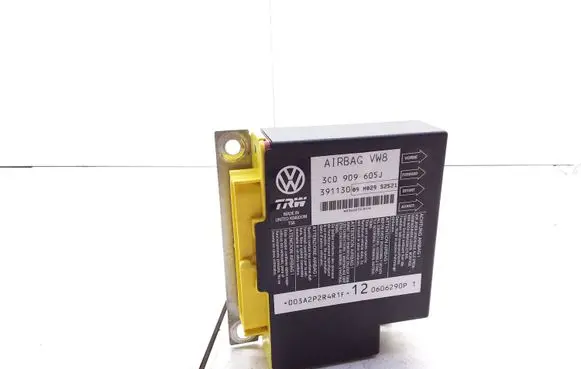 Volkswagen PASSAT B6 Airbag control unit/module 3C0909605J 391130