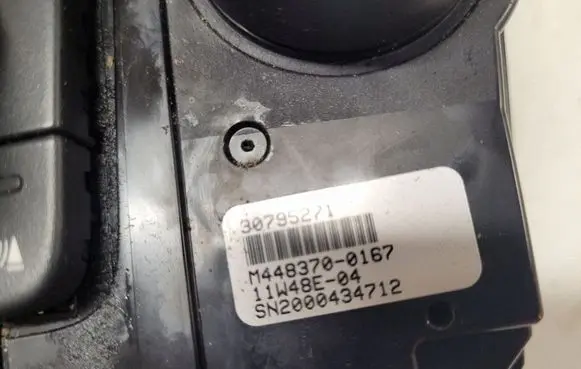 Volvo S80 Climate control unit 30795271 M4483700167 11W48E04