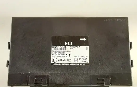 Subaru Legacy Engine control unit/module ECU 88281AJ200 X1T23073HA WAZX1T230IMB52104
