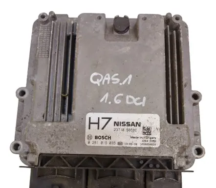 Nissan Qashqai Engine control unit/module ECU 23710BB58E 0281019035