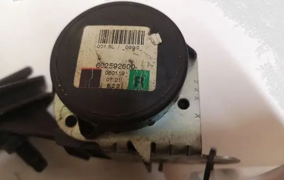 Opel Zafira B Rear seatbelt 602592600 060119