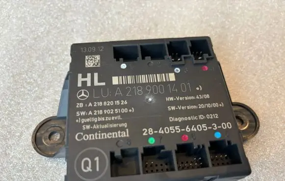 Mercedes-Benz E W212 Door control unit/module A2188201526 A2189001401 A2189025100