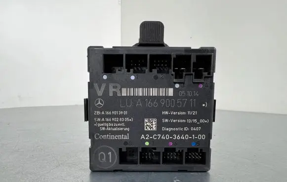 Mercedes-Benz CLA C117 X117 W117 Door control unit/module A1669005711