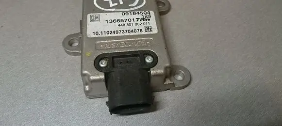 Opel Vectra C ESP acceleration yaw rate sensor 09184504 13665701 448801002011