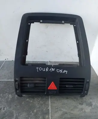 Volkswagen Touran I Dash center air vent grill 1T1819728A